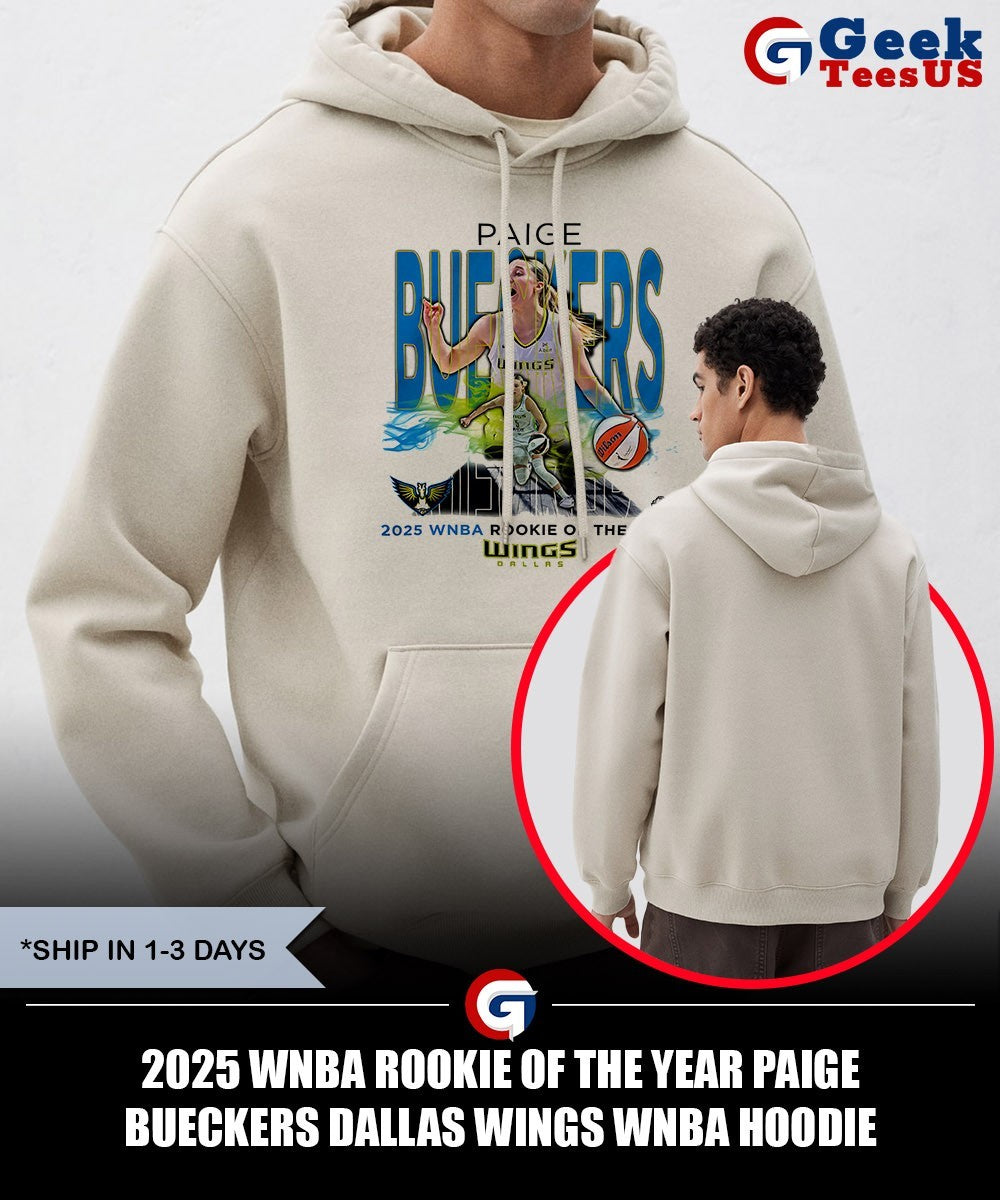 2025 WNBA Rookie of the Year Paige Bueckers Dallas Wings WNBA shirt