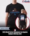 2025 World Series Champions Los Angeles Dodgers MLB Cup shirt