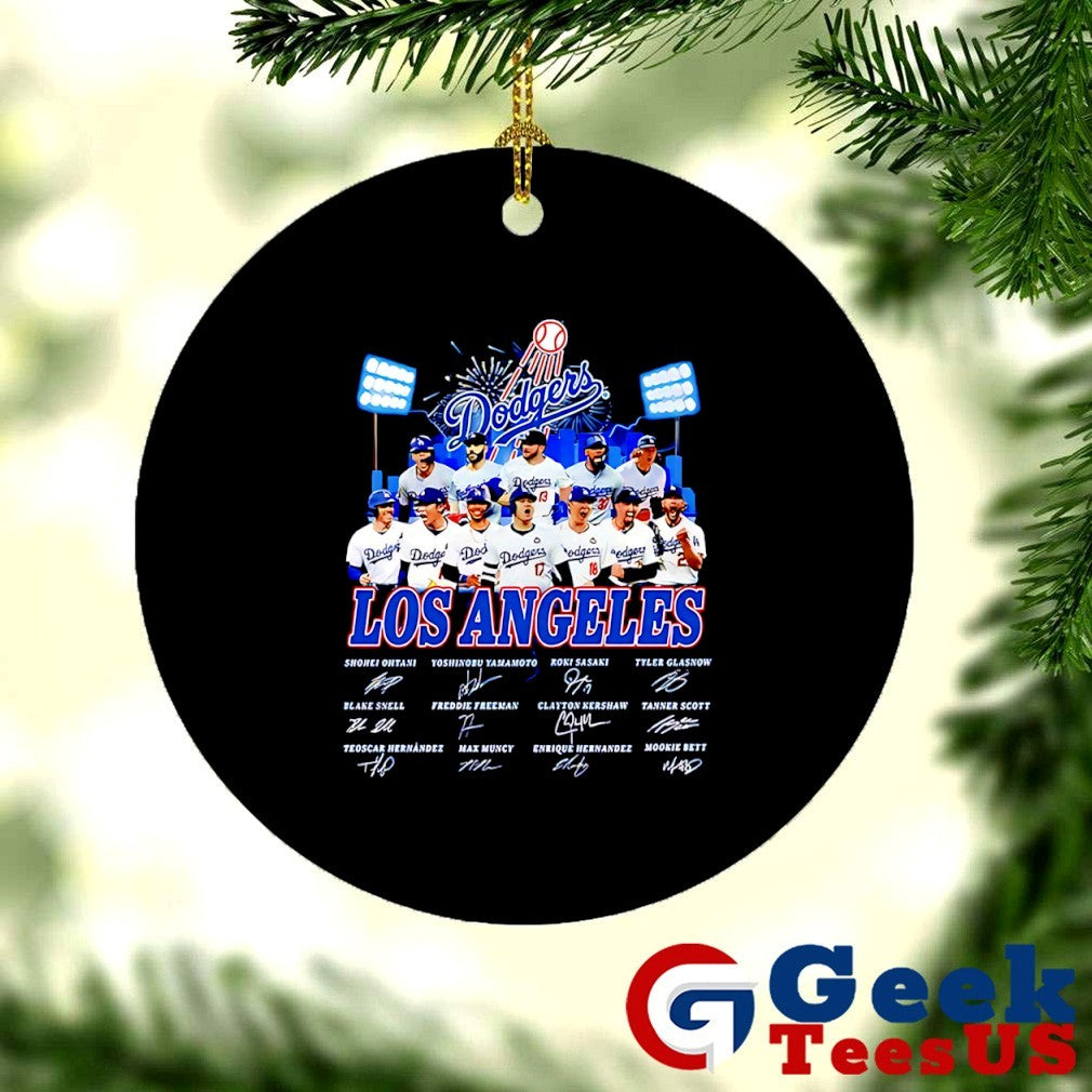 2025 World Series NLCS Champions Los Angeles Dodgers MLB signature shirt