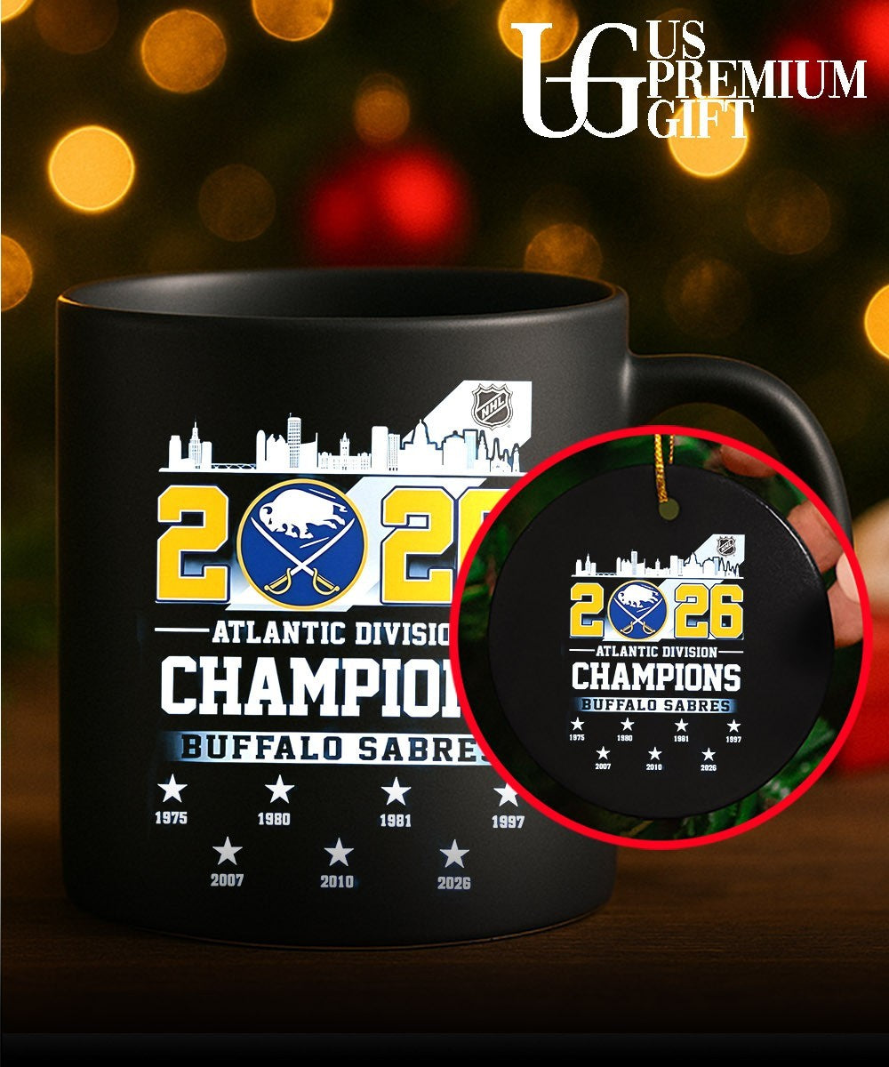 2026 Atlantic Division Champions Buffalo Sabres hockey shirt