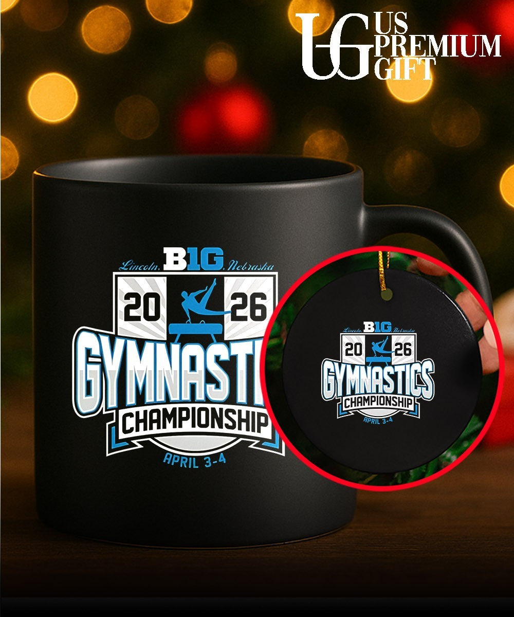 2026 Big Ten Men’s Gymnastics Championships shirt