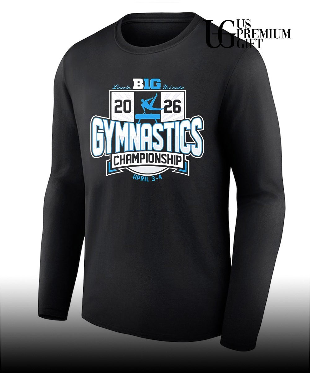 2026 Big Ten Men’s Gymnastics Championships shirt