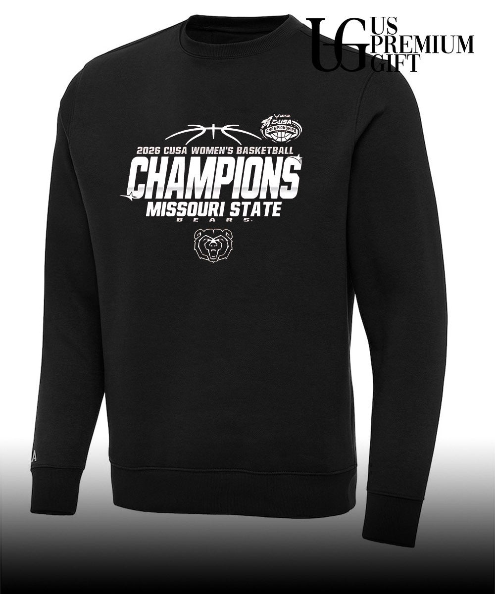 2026 CUSA Women’s Basketball Champions Missouri State Bears shirt