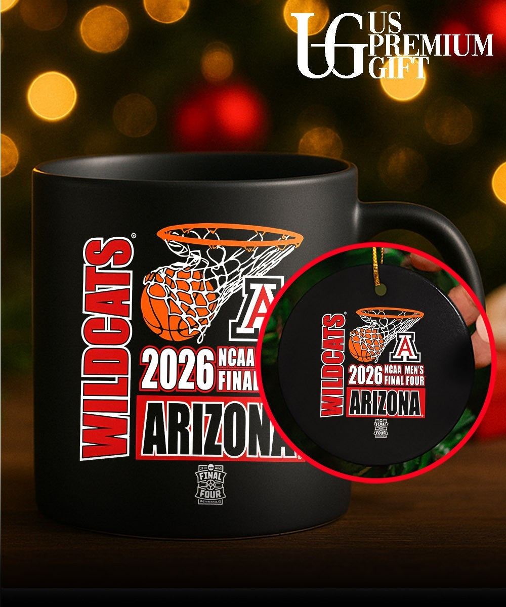 2026 Final Four NCAA Arizona Wildcats basketball Nothing But Net shirt