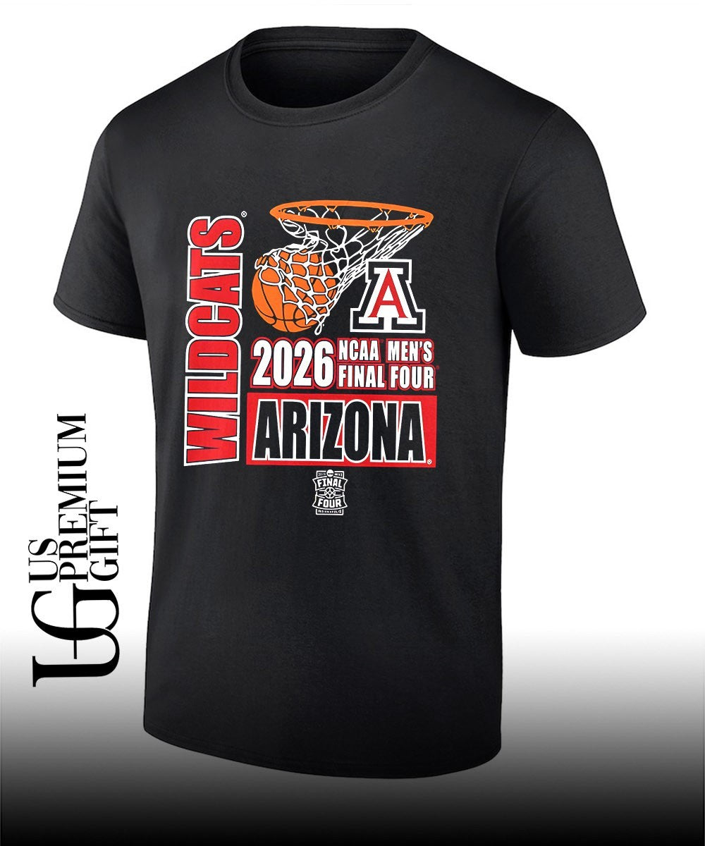 2026 Final Four NCAA Arizona Wildcats basketball Nothing But Net shirt