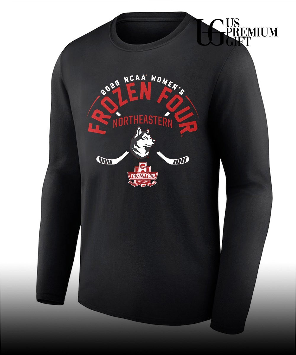 2026 Frozen Four Northeastern Huskies NCAA Women’s hockey shirt
