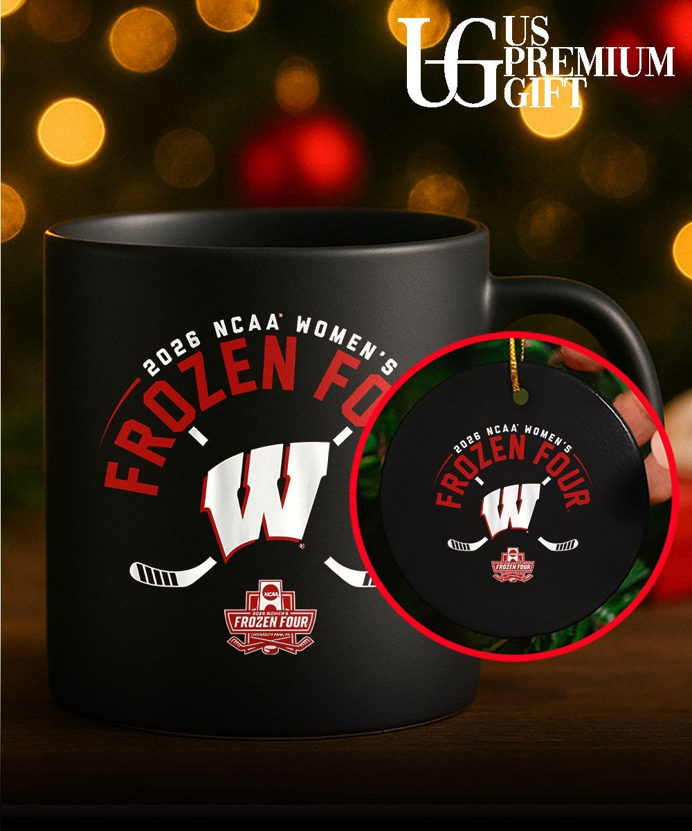 2026 Frozen Four Wisconsin Badgers NCAA Women’s Hockey shirt