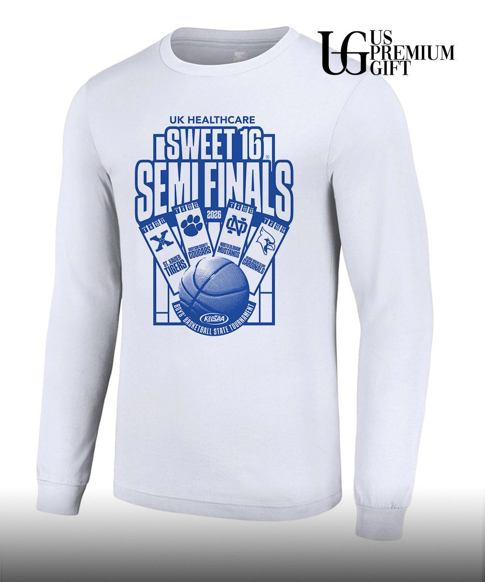 2026 KHSAA Boys Basketball Sweet 16 Semifinals State Championships shirt