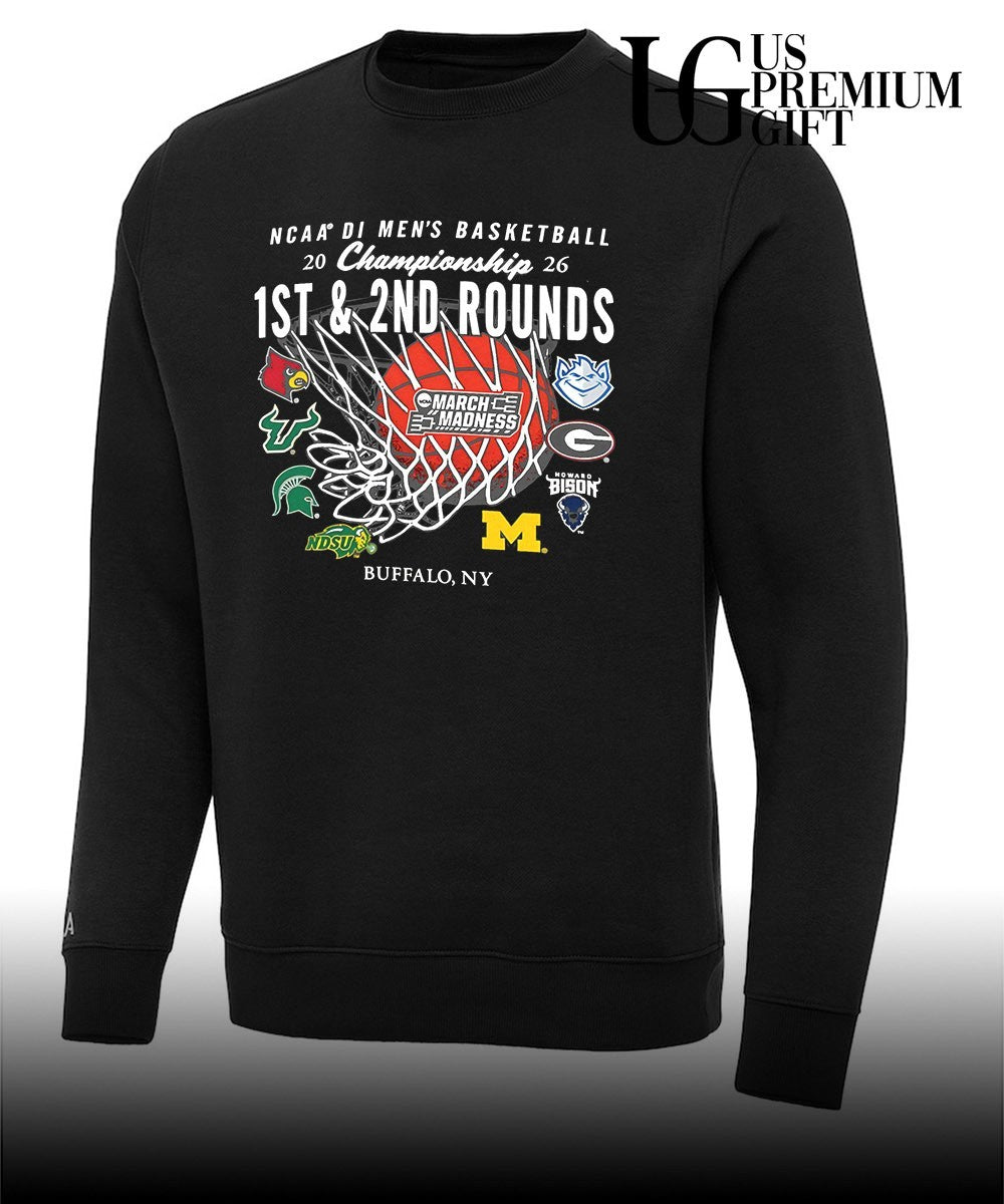 2026 March Madness NCAA DI Men’s Basketball Nets Championship 1St and 2nd Rounds shirt