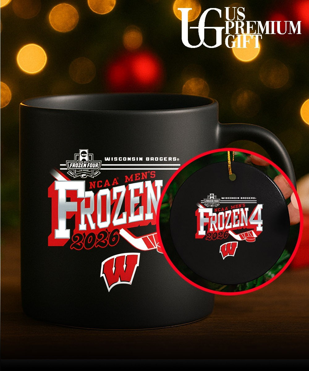 2026 Men’s Ice Hockey Frozen Four Bound Wisconsin Badgers Basketball shirt
