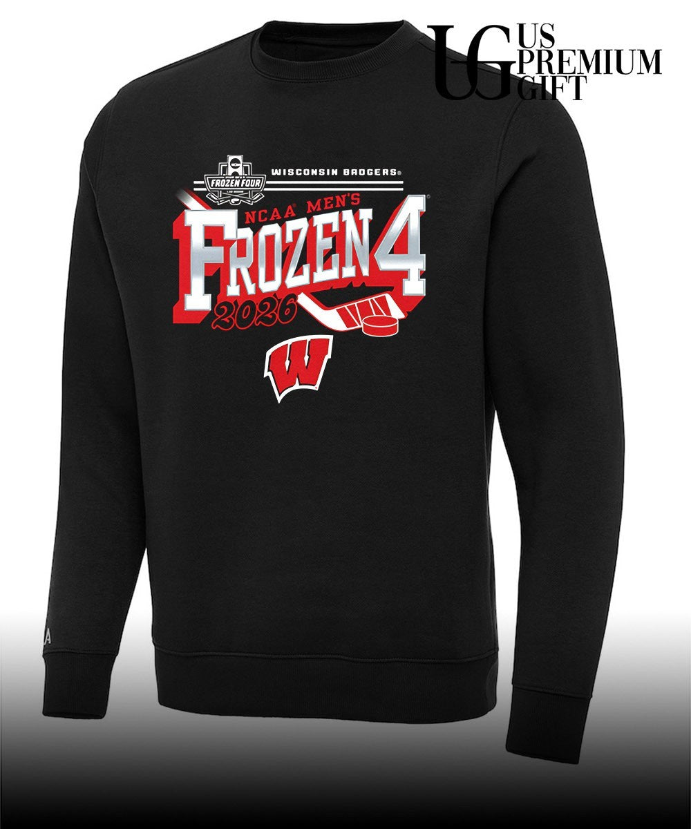 2026 Men’s Ice Hockey Frozen Four Bound Wisconsin Badgers Basketball shirt