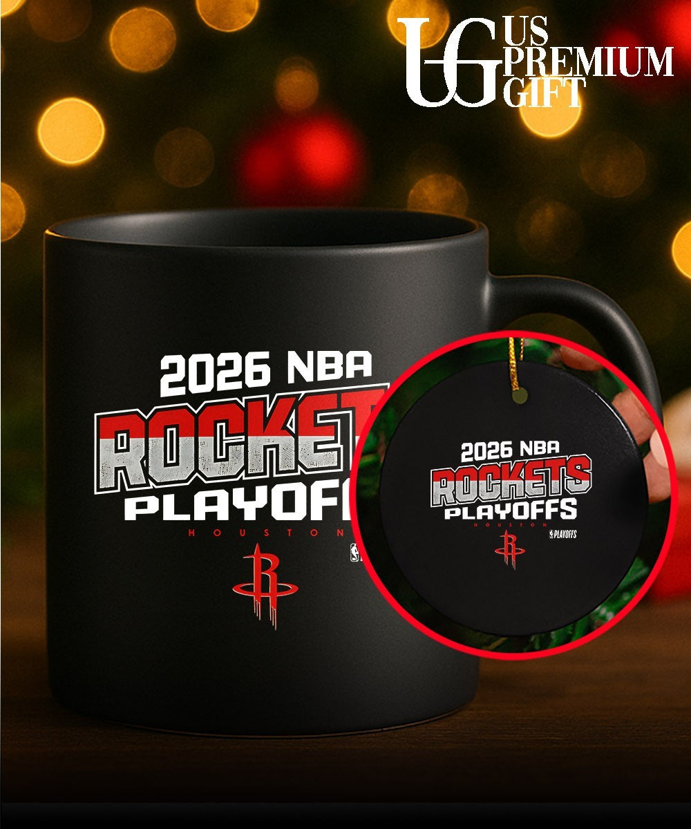 2026 NBA Playoffs Houston Rockets basketball shirt