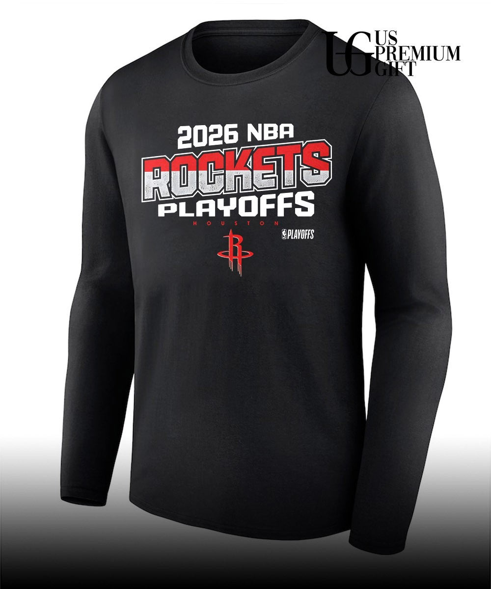 2026 NBA Playoffs Houston Rockets basketball shirt