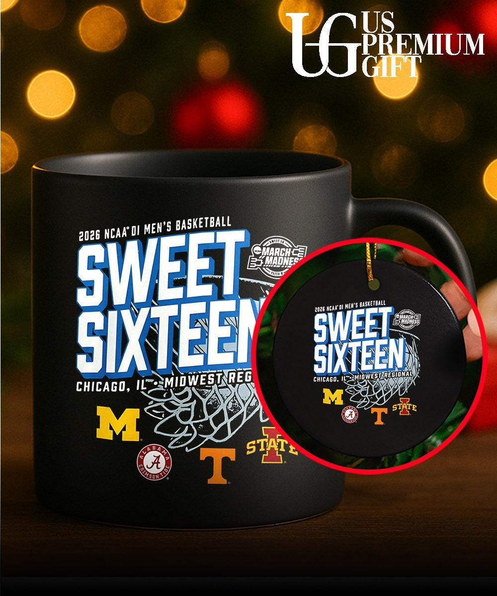 2026 NCAA D1 Men’s basketball Midwest Regional March Madness Sweet Sixteen Chicago Midwest Regional shirt