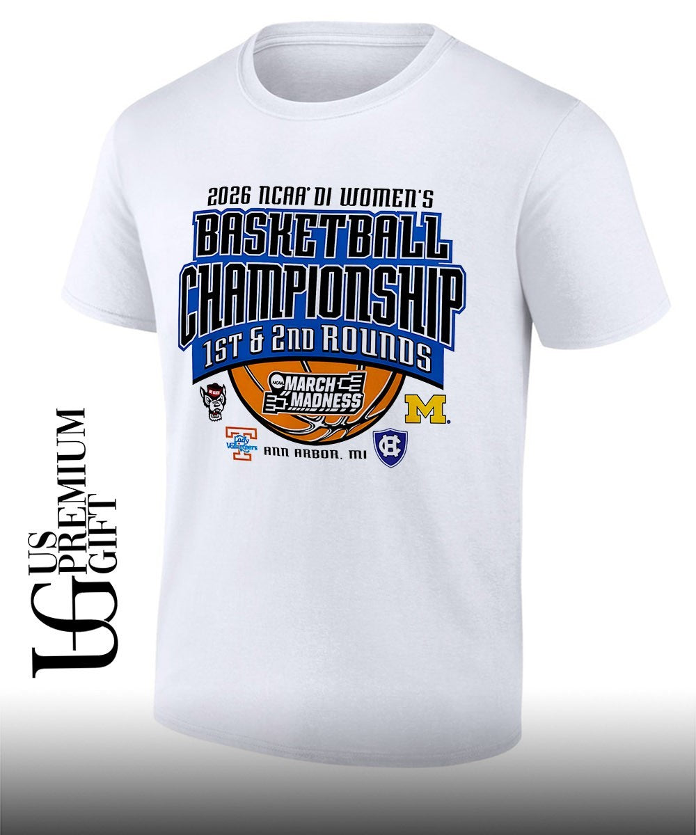 2026 NCAA D1 Women’s Basketball 1st and 2nd Rounds Marche Madness shirt