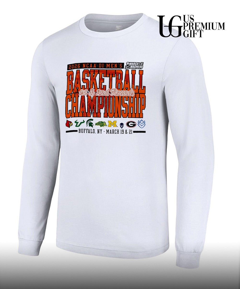 2026 NCAA DI Men’s Basketball Championship 1St and 2nd Rounds March Madness shirt