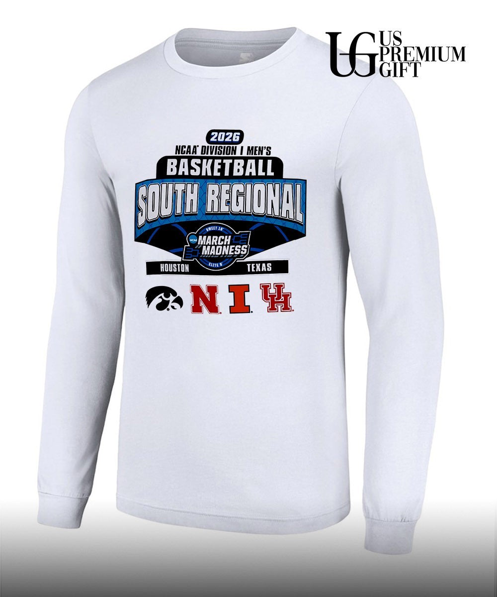 2026 NCAA Division 1 Men’s basketball Midwest Regional March Madness Sweet 16 Houston Texas shirt