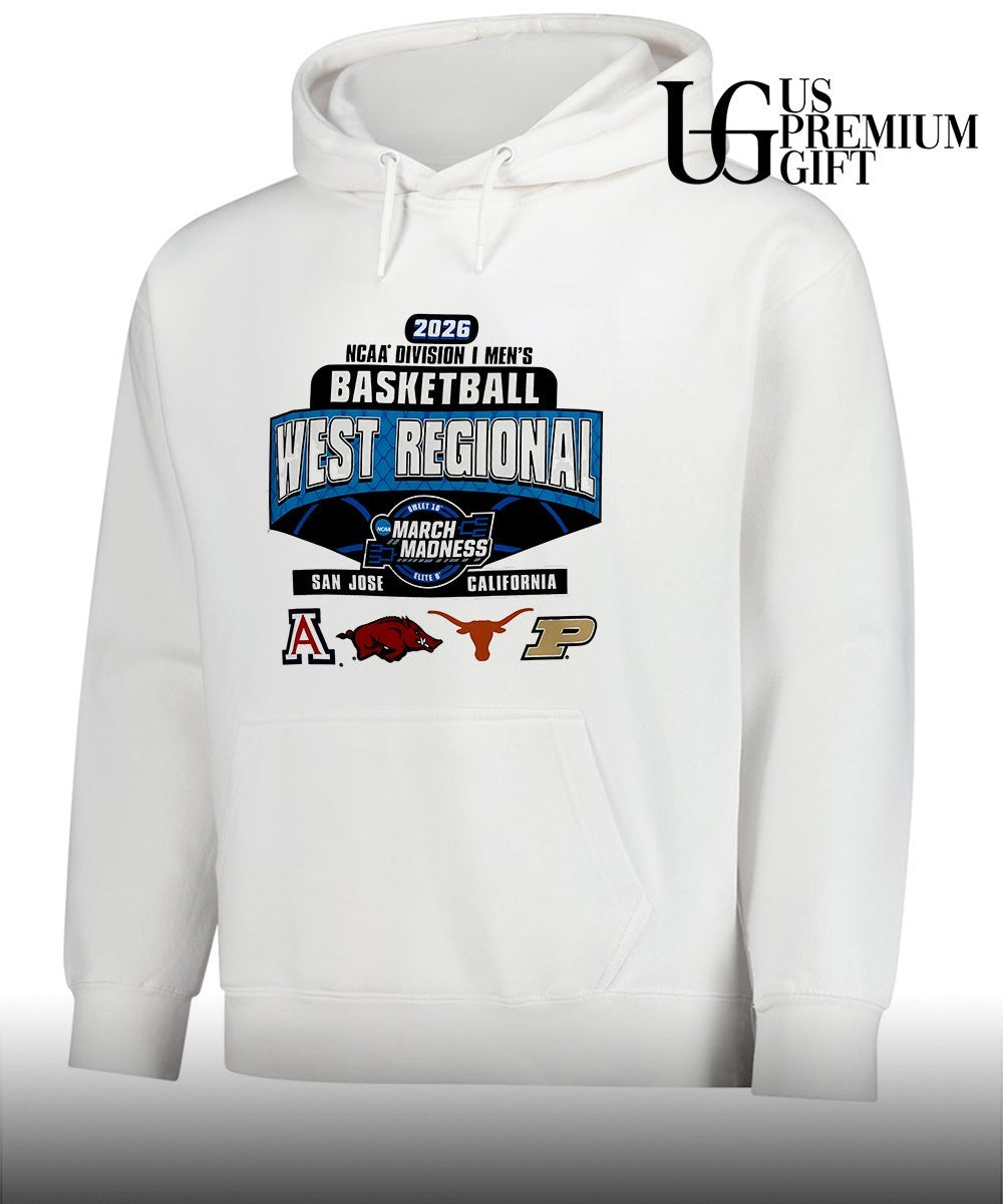 2026 NCAA Division 1 Men’s basketball Midwest Regional March Madness Sweet 16 San Jose California shirt