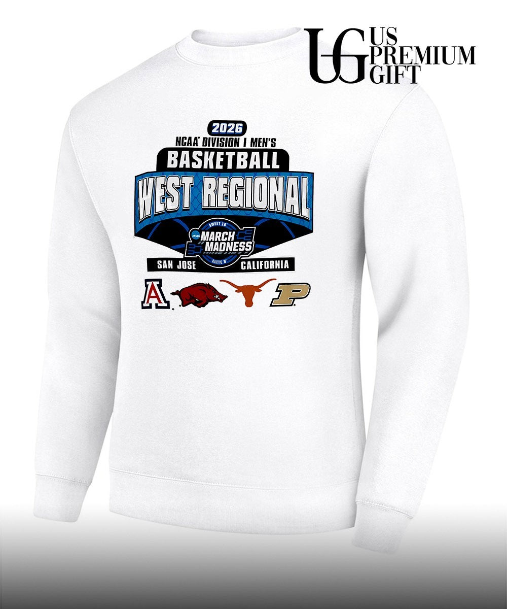 2026 NCAA Division 1 Men’s basketball Midwest Regional March Madness Sweet 16 San Jose California shirt