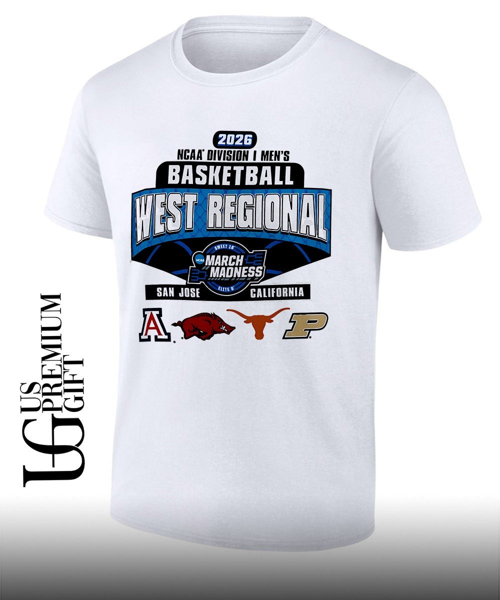 2026 NCAA Division 1 Men’s basketball Midwest Regional March Madness Sweet 16 San Jose California shirt