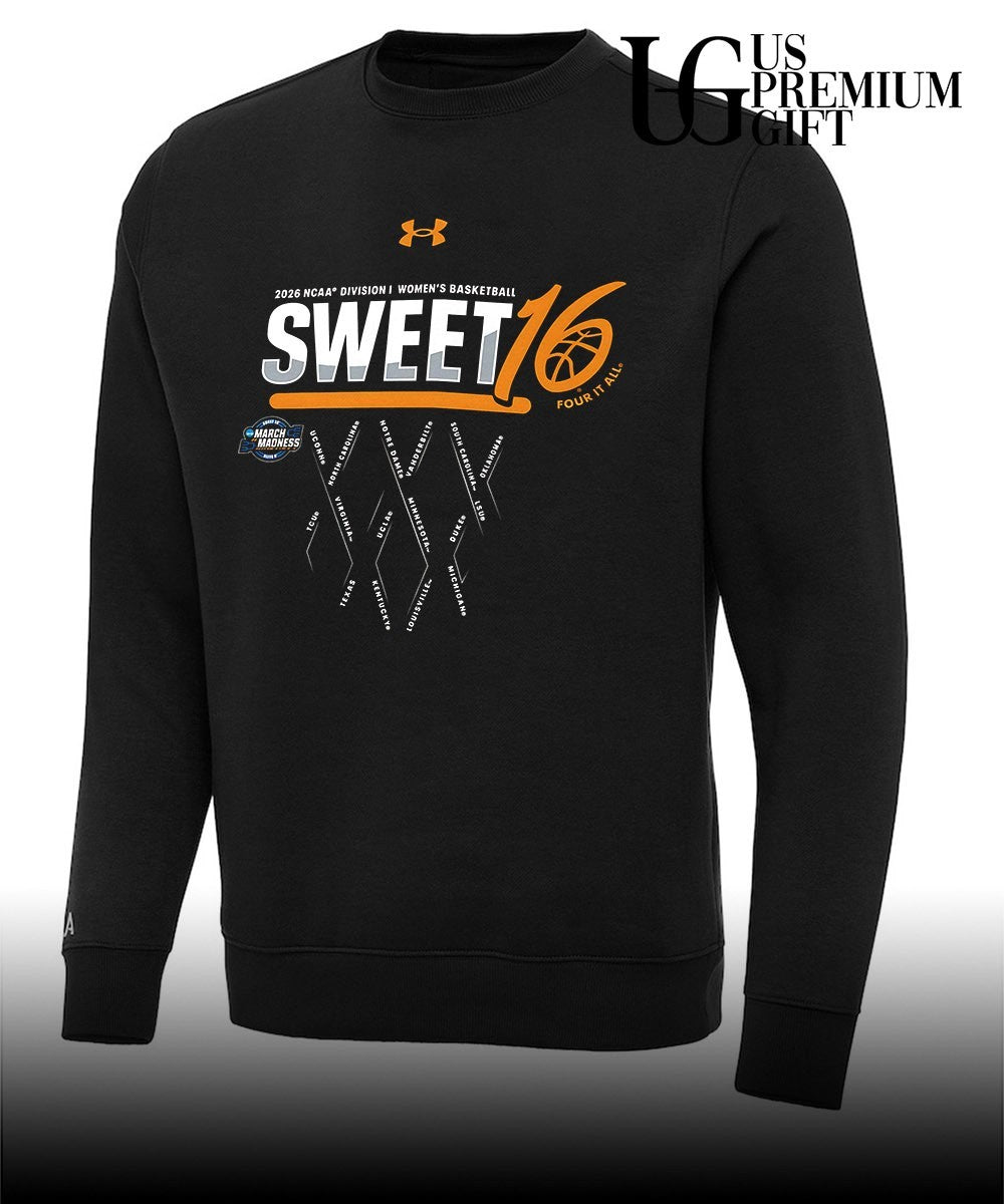 2026 NCAA Division 1 Women’s basketball Sweet 16 Four It All March Madness shirt