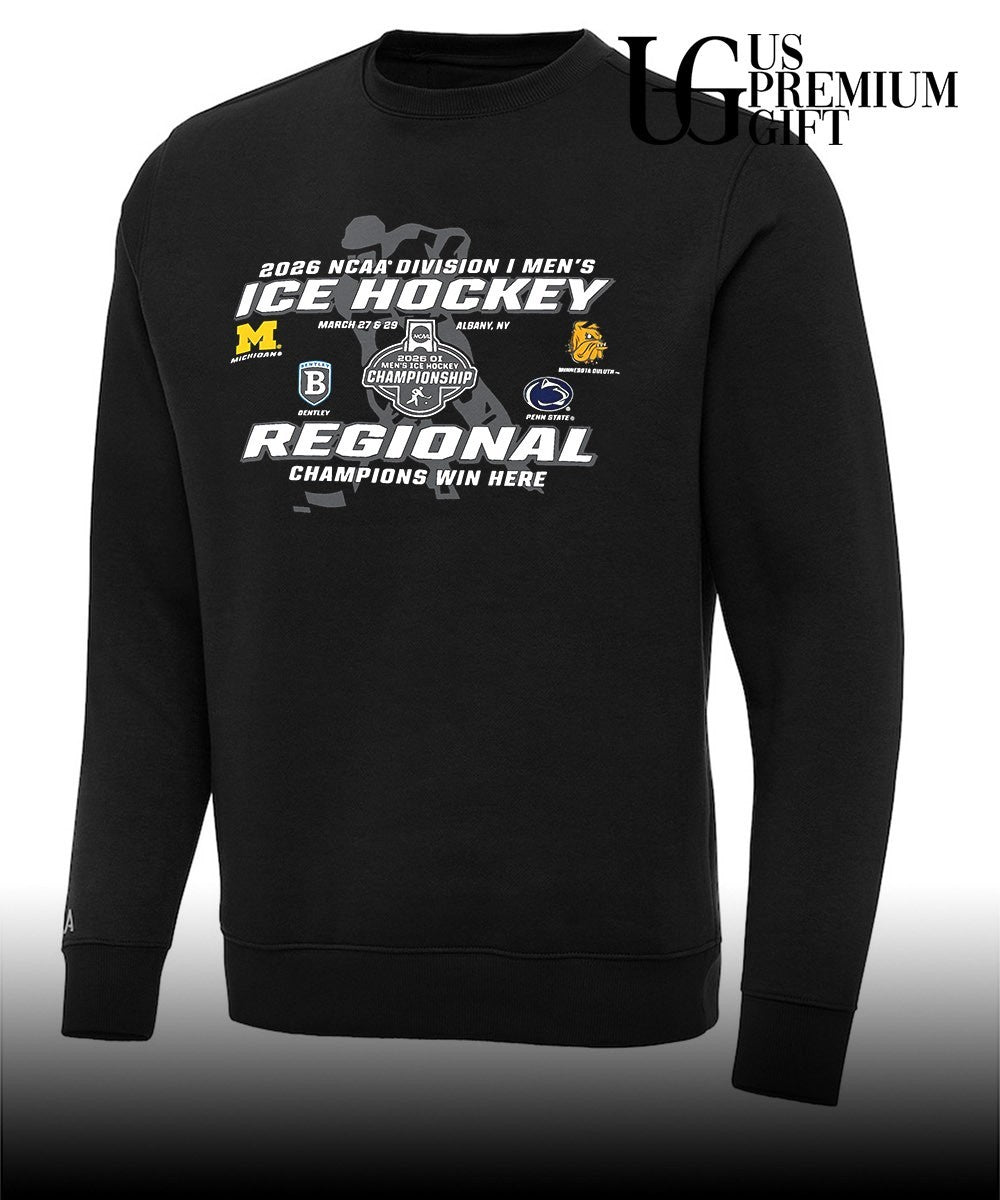 2026 NCAA Division I Men’s Ice Hockey Regional Championship Win Here shirt