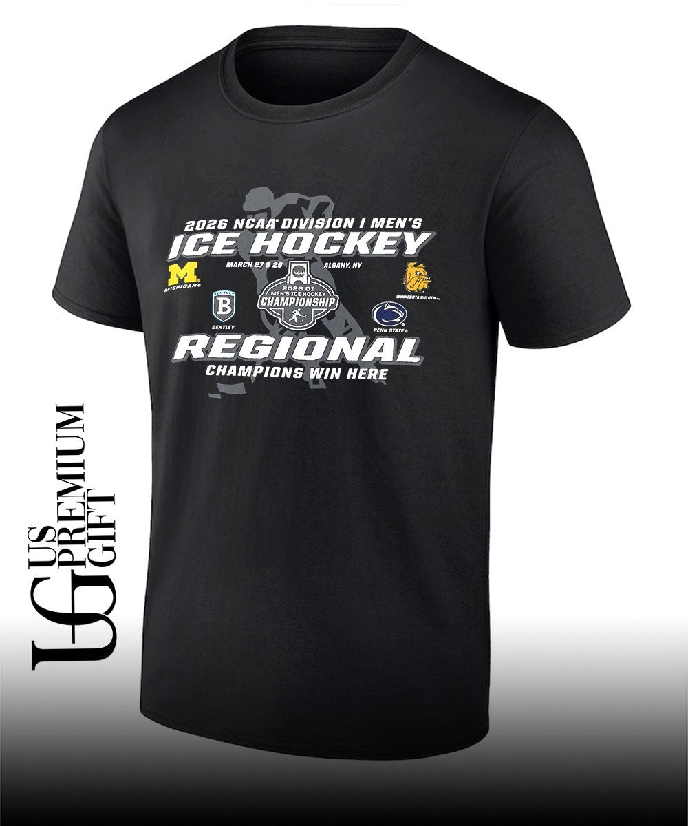2026 NCAA Division I Men’s Ice Hockey Regional Championship Win Here shirt
