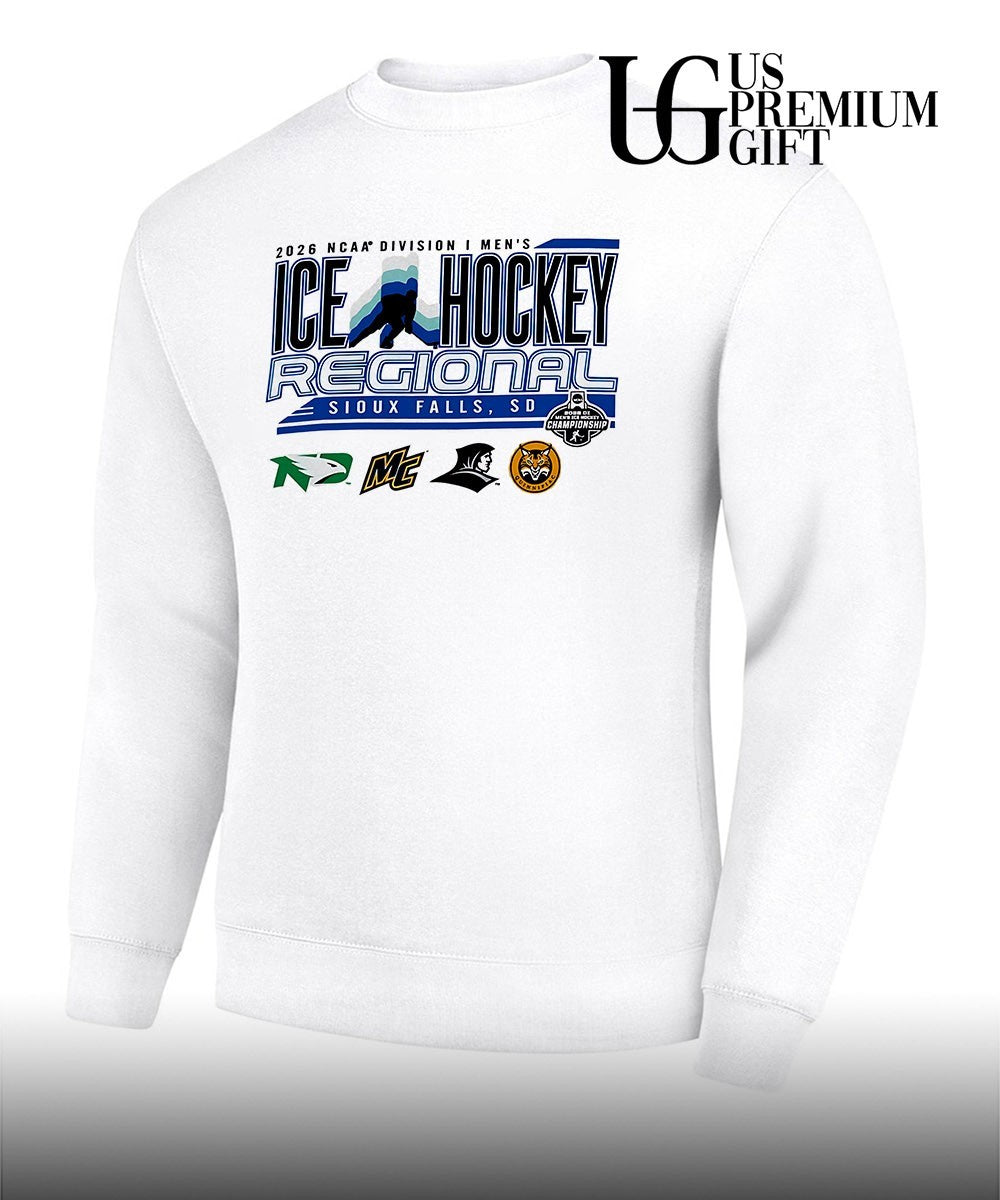 2026 NCAA Division I Men’s Ice Hockey Regional Sioux Falls shirt