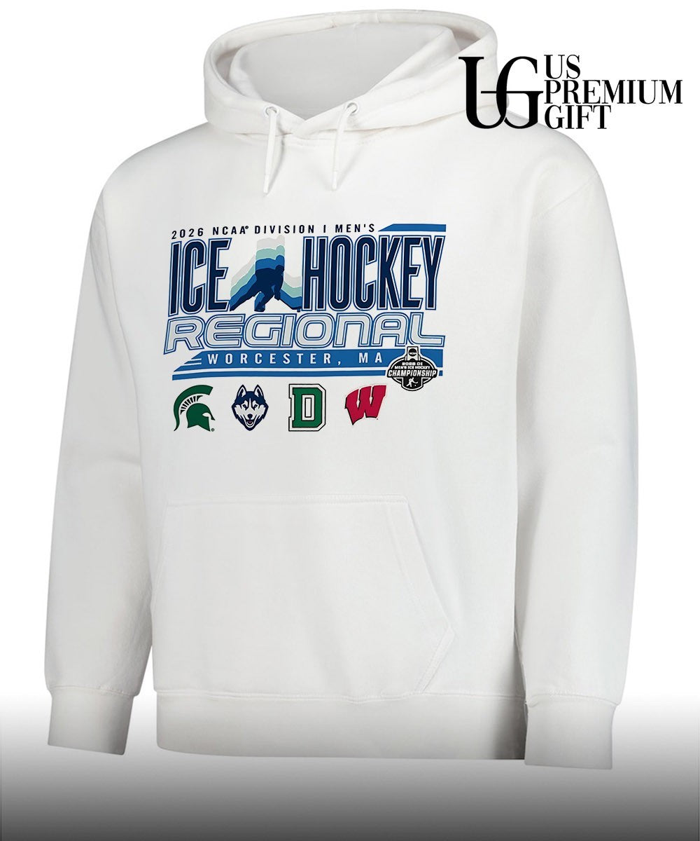 2026 NCAA Division I Men’s Ice Hockey Regional Worcester shirt