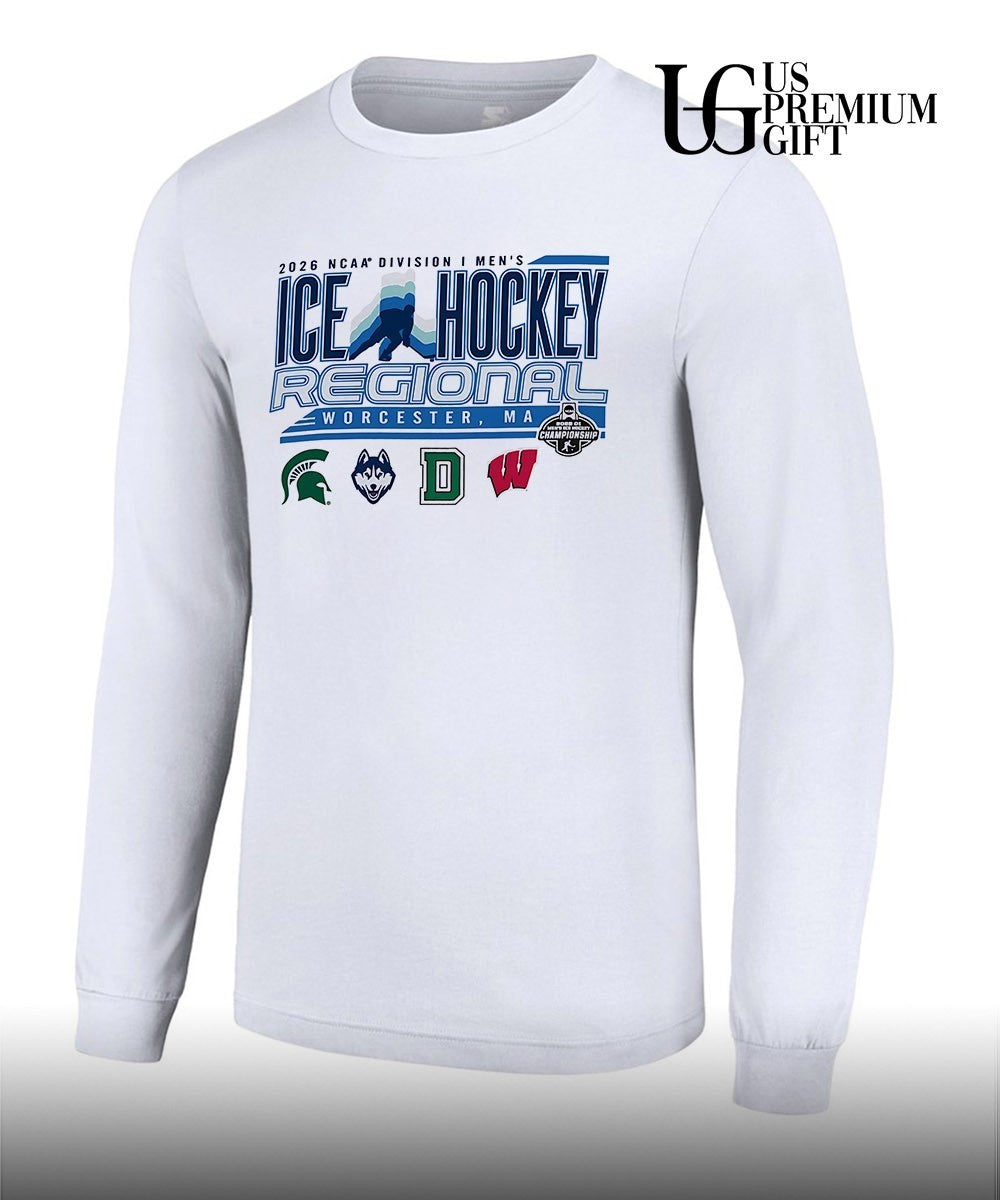 2026 NCAA Division I Men’s Ice Hockey Regional Worcester shirt