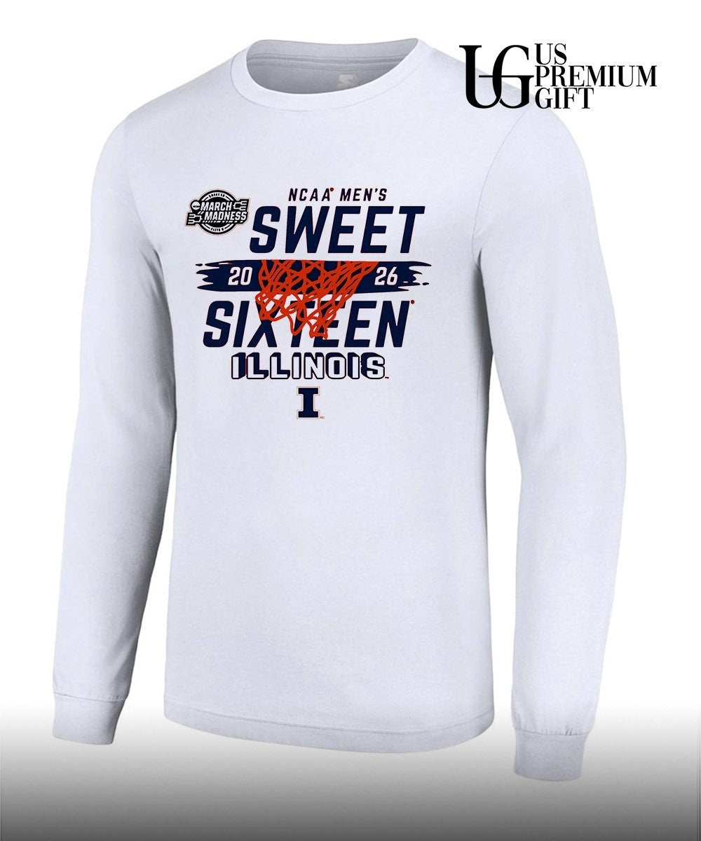 2026 NCAA March Madness Illinois Fighting Illini basketball Sweet 16 Bound shirt