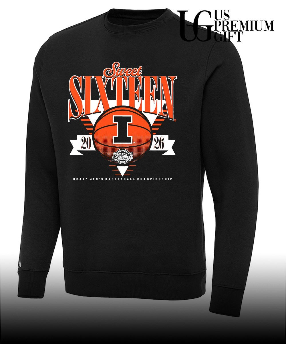 2026 NCAA March Madness Sweet Sixteen Illinois Fighting Illini Men’s basketball Championship shirt