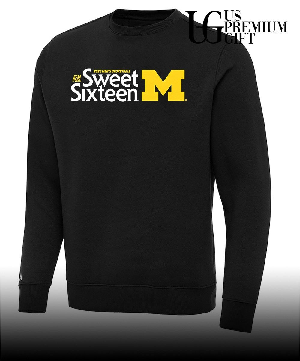 2026 NCAA March Madness Sweet Sixteen Michigan Wolverines basketball shirt
