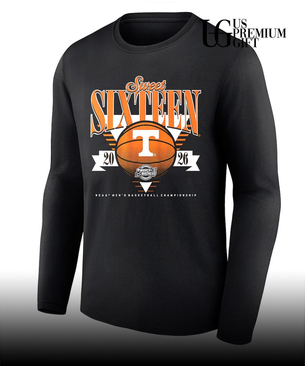 2026 NCAA March Madness Sweet Sixteen Tennessee Volunteers Men’s basketball Championship shirt