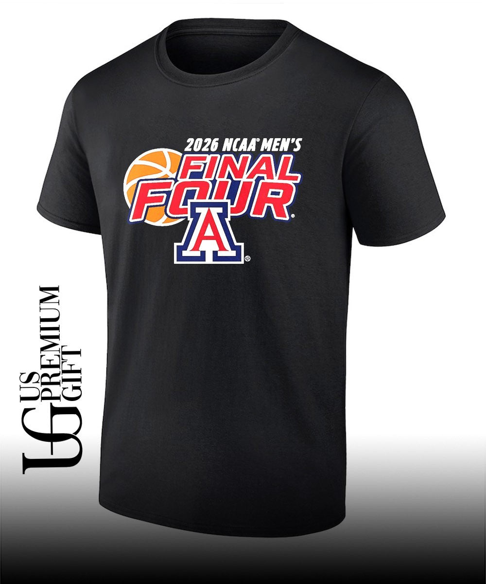 2026 NCAA Men’s Arizona Wildcats basketball Final Four shirt