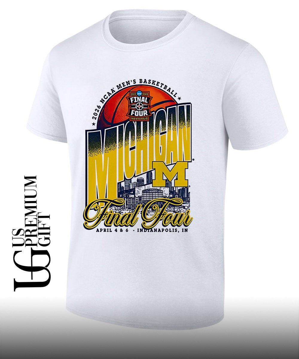 2026 NCAA Men’s Basketball Final Four Michigan Wolverines Indianapolis shirt