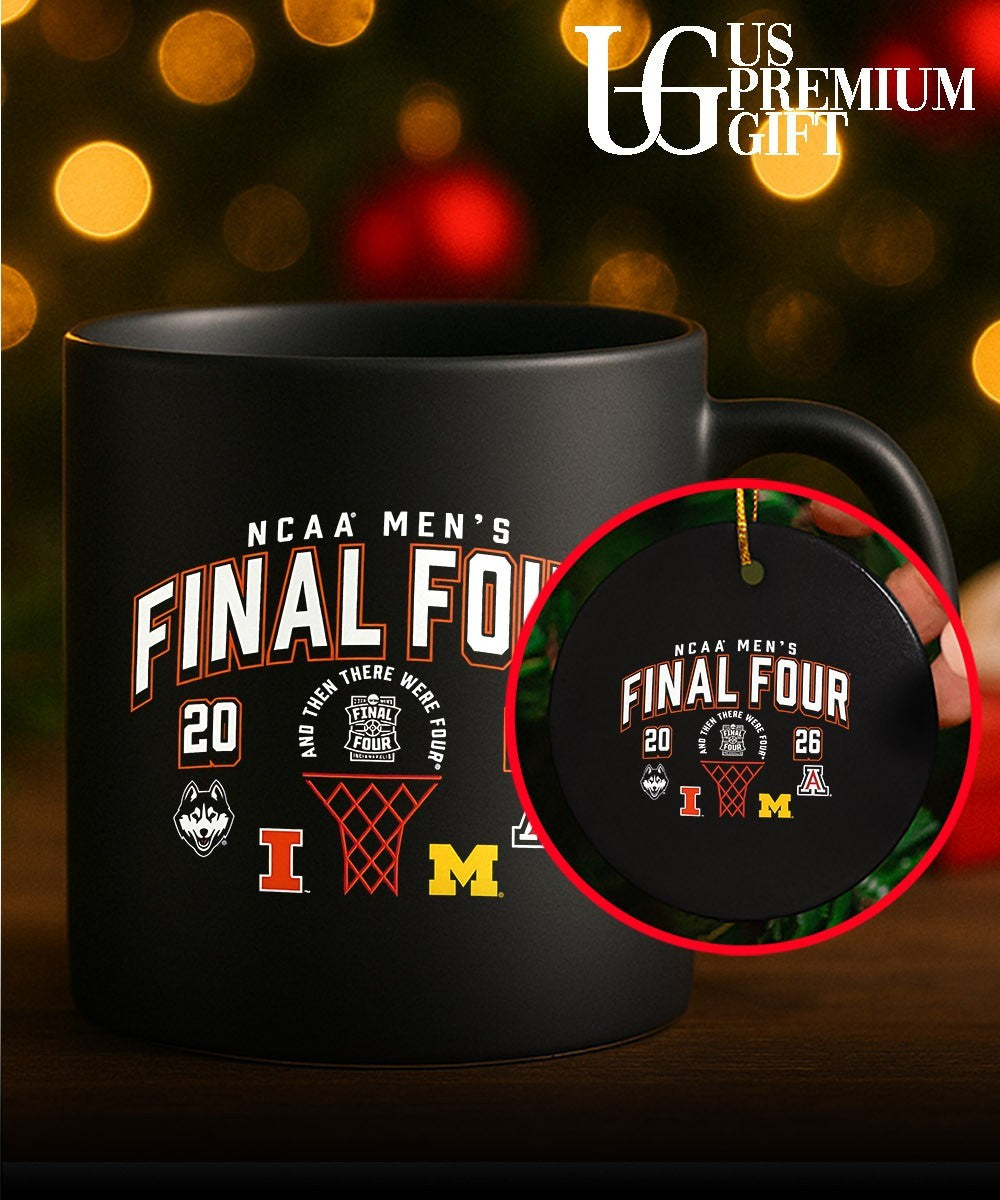 2026 NCAA Men’s Final Four And Then There Were Four 4 Team logo shirt