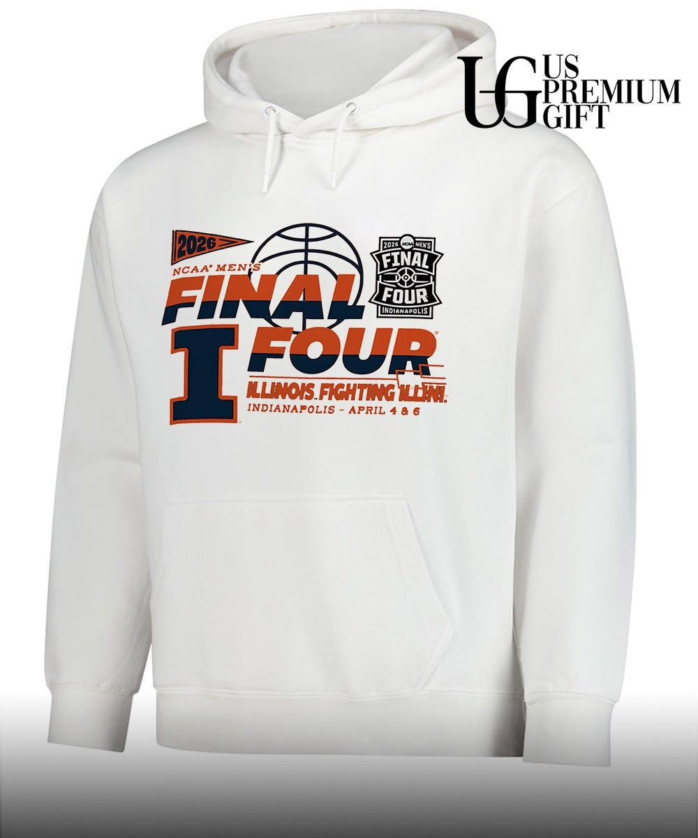 2026 NCAA Men’s Final Four Illinois Fighting Illini basketball shirt