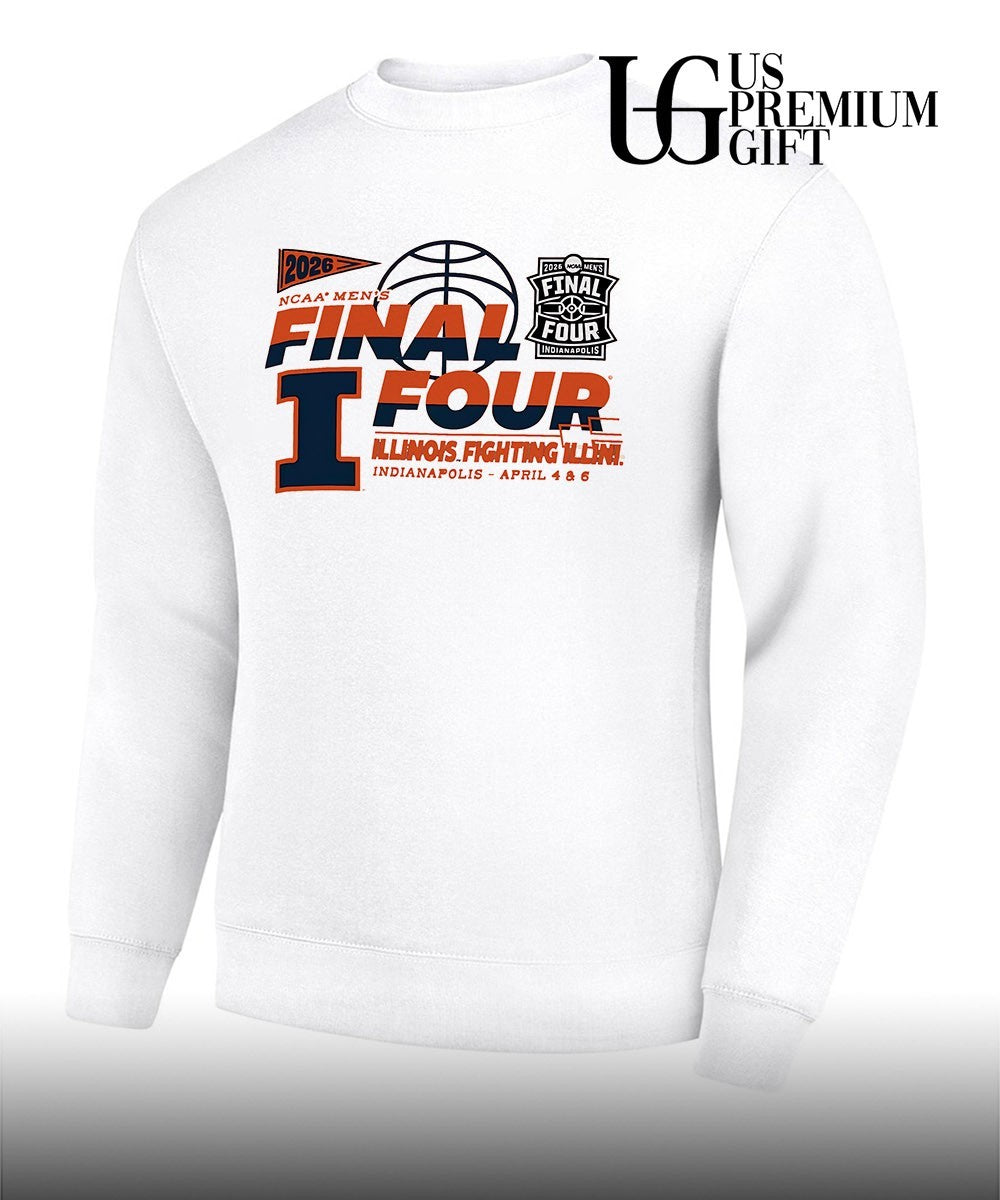 2026 NCAA Men’s Final Four Illinois Fighting Illini basketball shirt