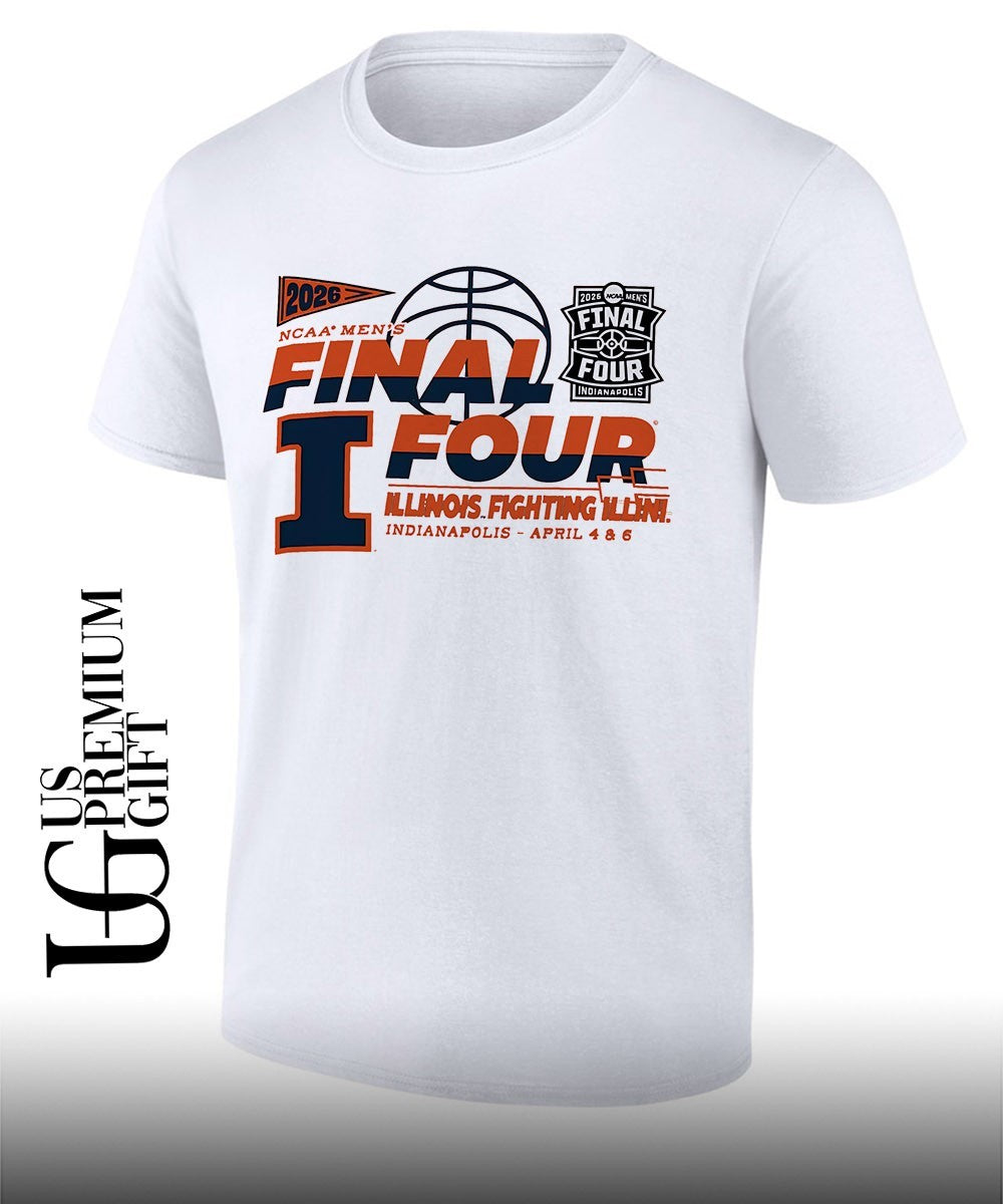 2026 NCAA Men’s Final Four Illinois Fighting Illini basketball shirt