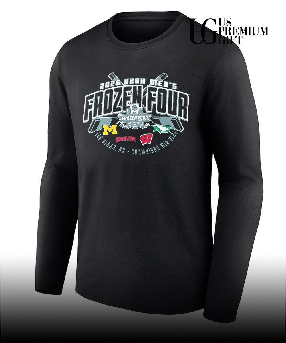 2026 NCAA Men’s Frozen Four Las Vegas Champions Win Here shirt