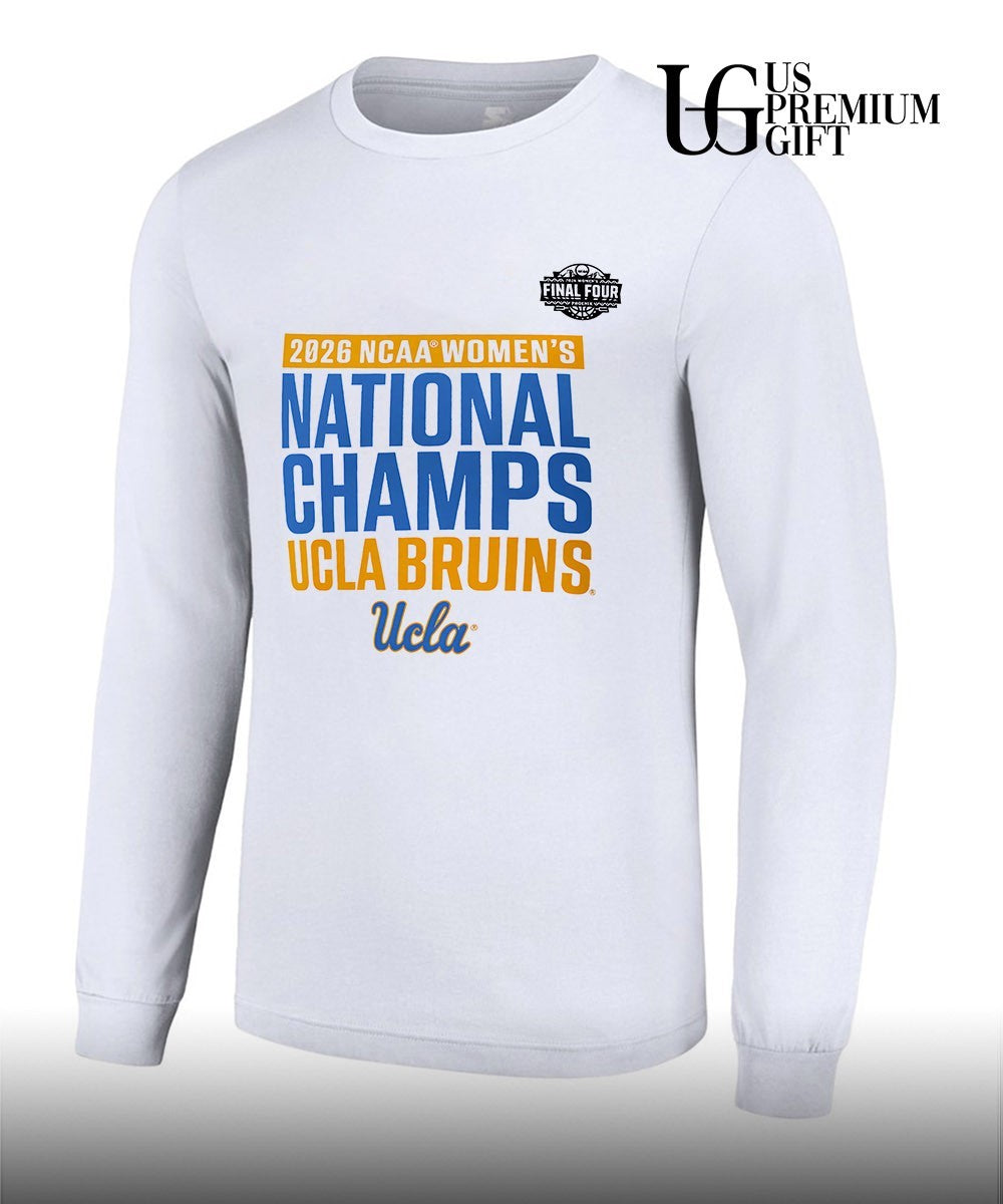 2026 NCAA National Champions UCLA Bruins Women’s Basketball celebration shirt