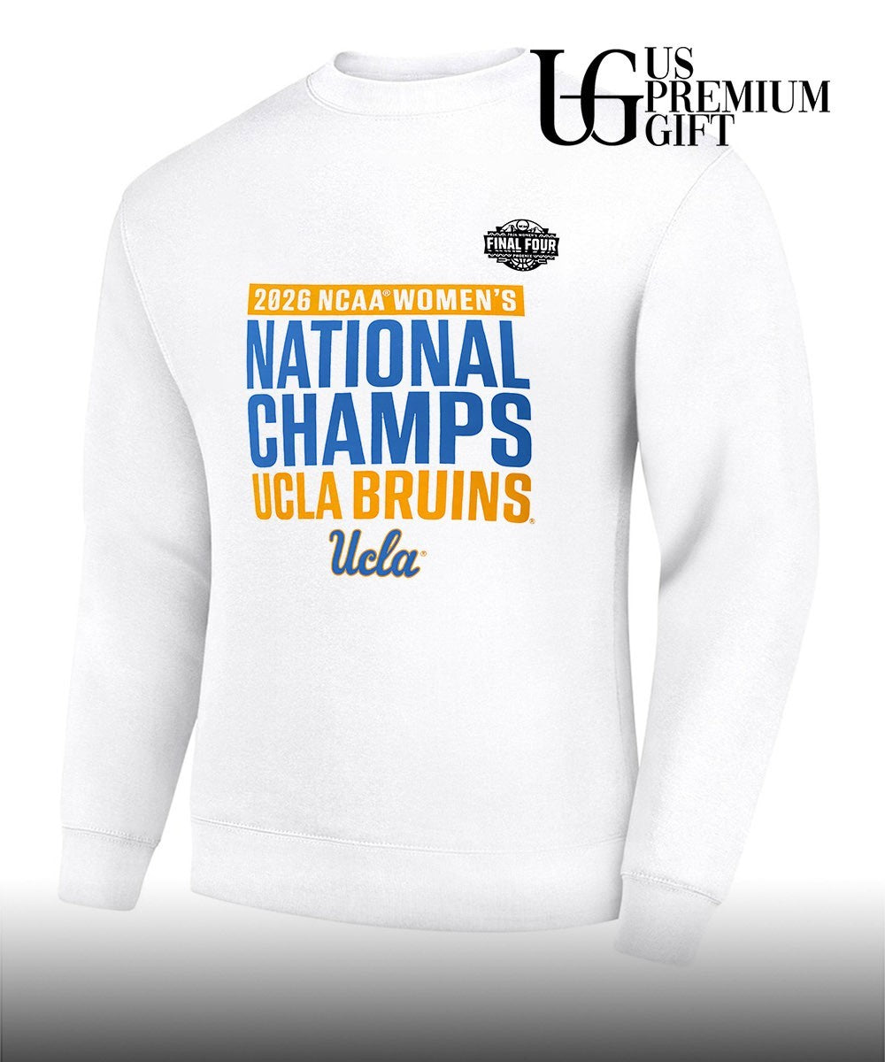 2026 NCAA National Champions UCLA Bruins Women’s Basketball celebration shirt