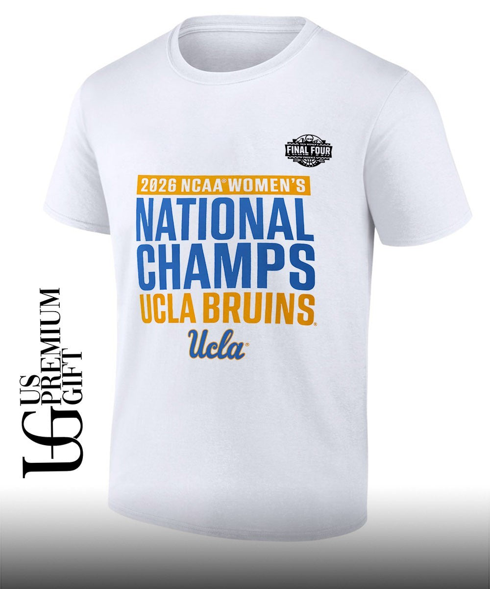 2026 NCAA National Champions UCLA Bruins Women’s Basketball celebration shirt