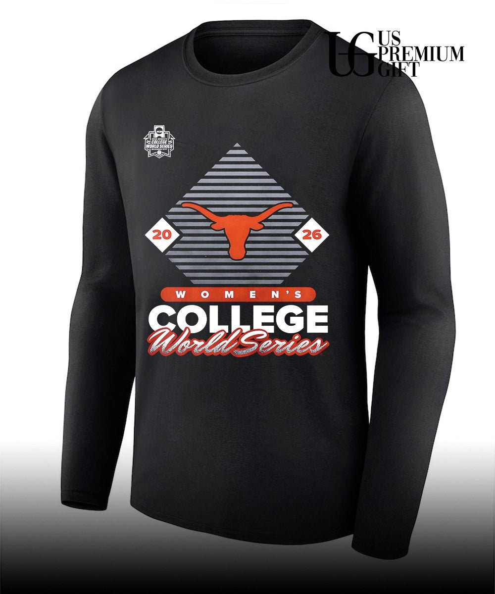 2026 NCAA Texas Longhorns Softball Women’s College World Series shirt