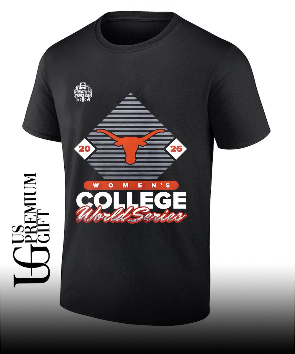 2026 NCAA Texas Longhorns Softball Women’s College World Series shirt
