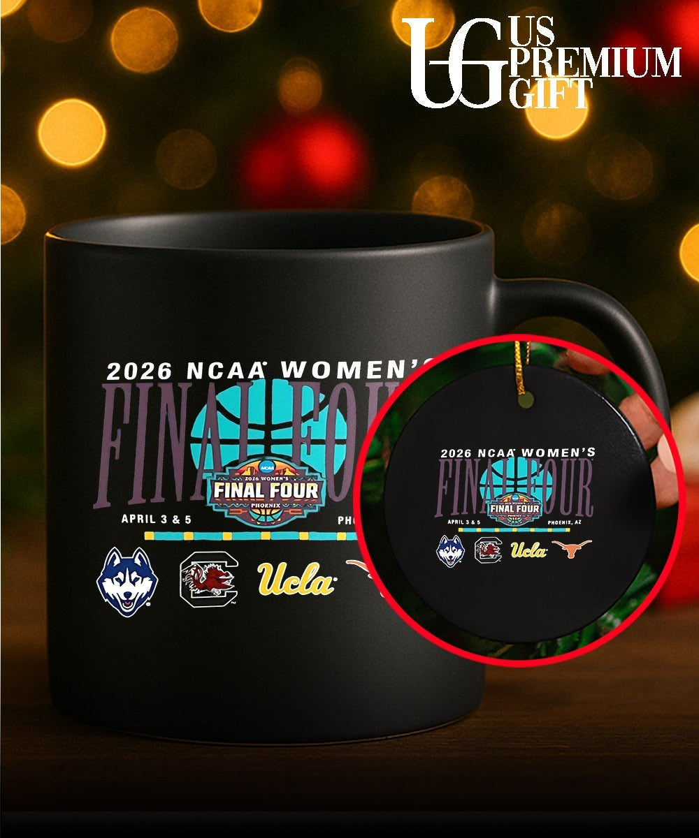 2026 NCAA Women’s Final Four NCAA 4 Team Phoenix logo shirt
