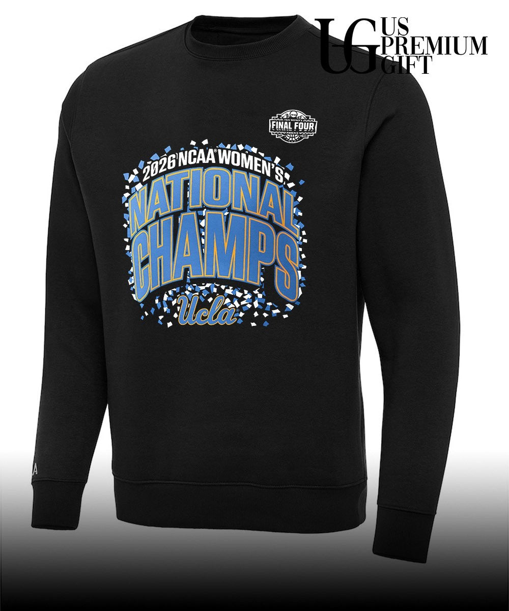 2026 NCAA Women’s UCLA Bruins Basketball National Champions confetti shirt