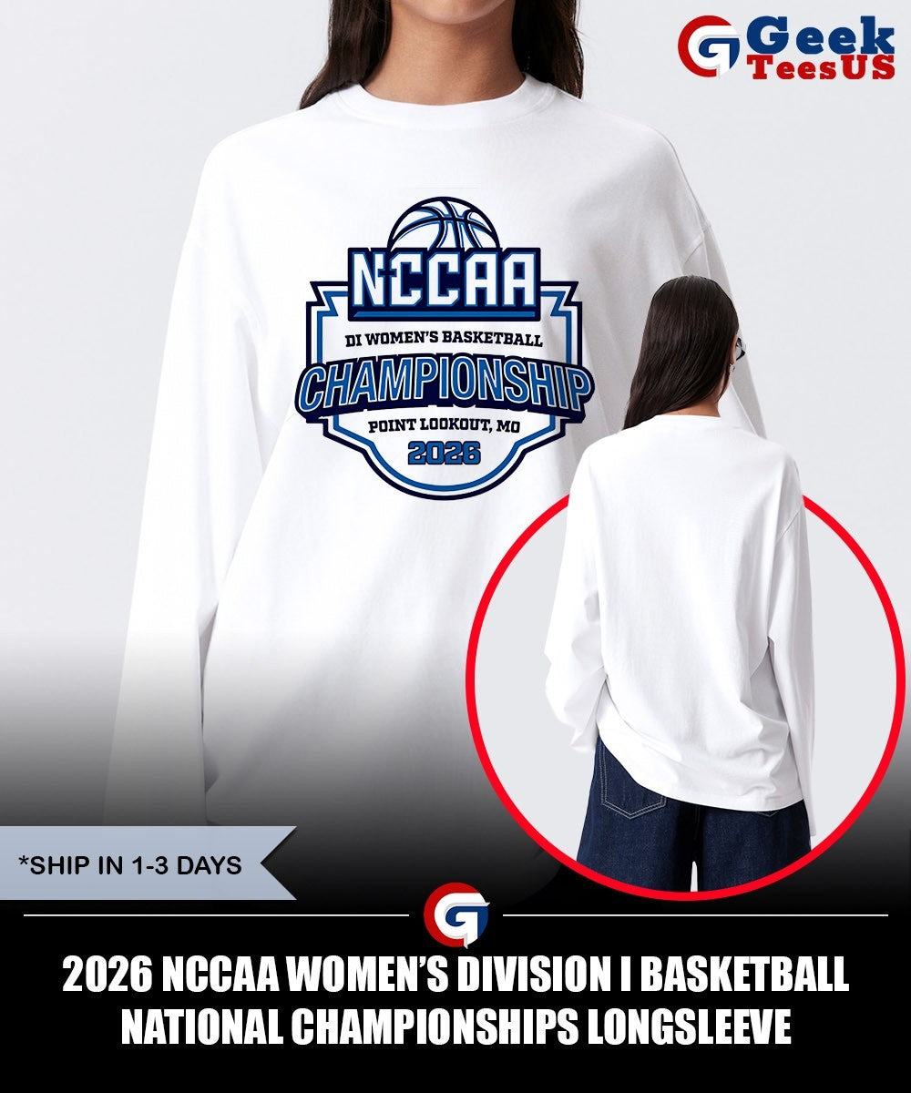 2026 NCCAA Women’s Division I Basketball National Championships shirt