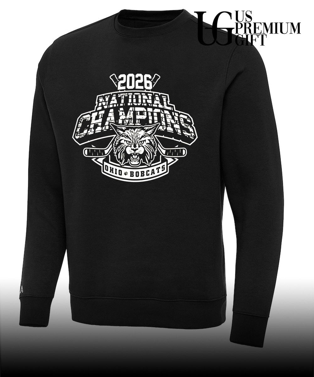 2026 National Champions Ohio Bobcats hockey shirt